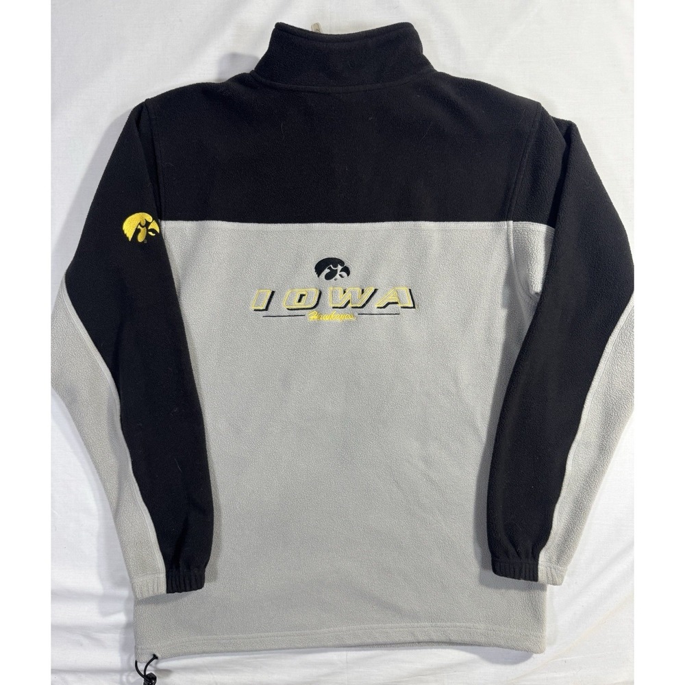 University of Iowa Hawkeyes‎ Fleece Quarter Zip Pullover Mens Size Medium